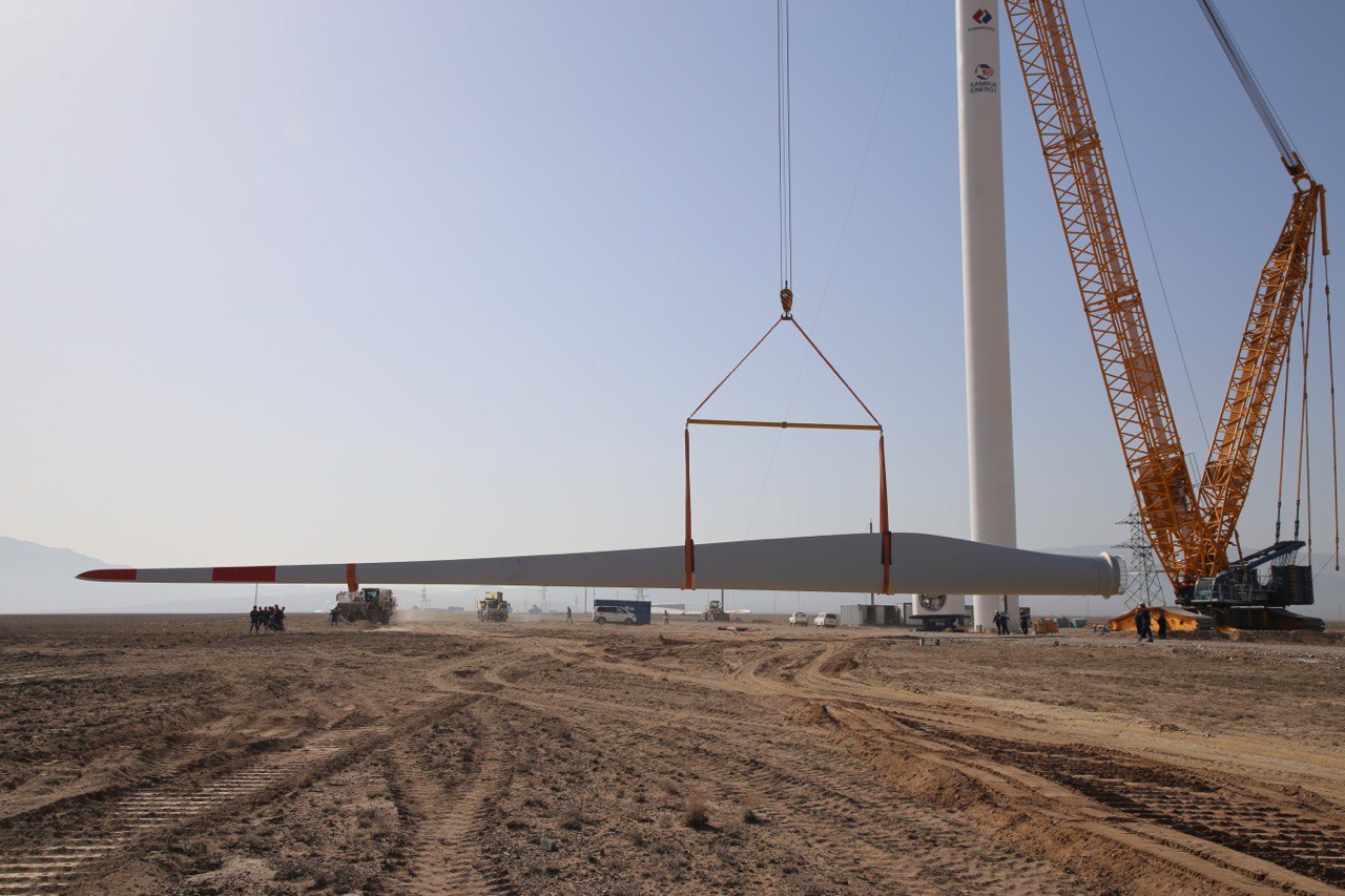 A new wind power plant in the Shelek corridor will operate in 2022