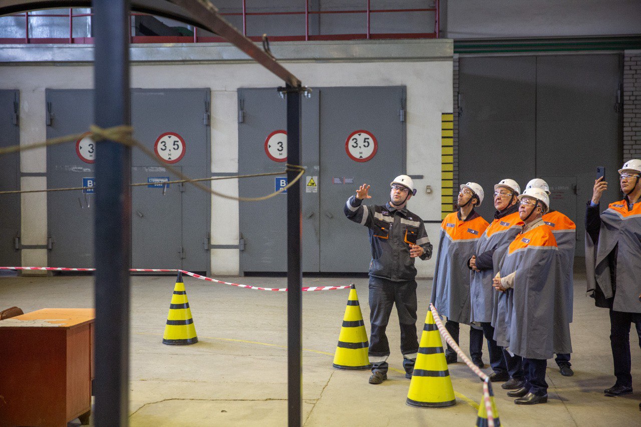 Study visit to the Pavlodar aluminum smelter