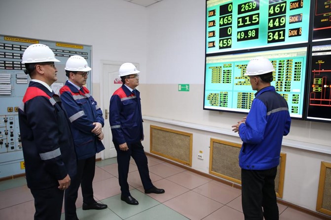 Samruk-Energy CEO visited the facilities of the Ekibastuz energy complex