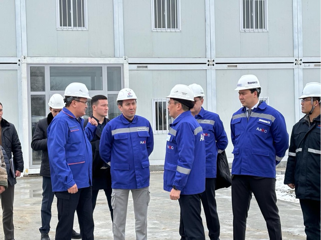 “AlES” JSC management updates Samruk-Kazyna Fund Head on CHP-2 modernization progress