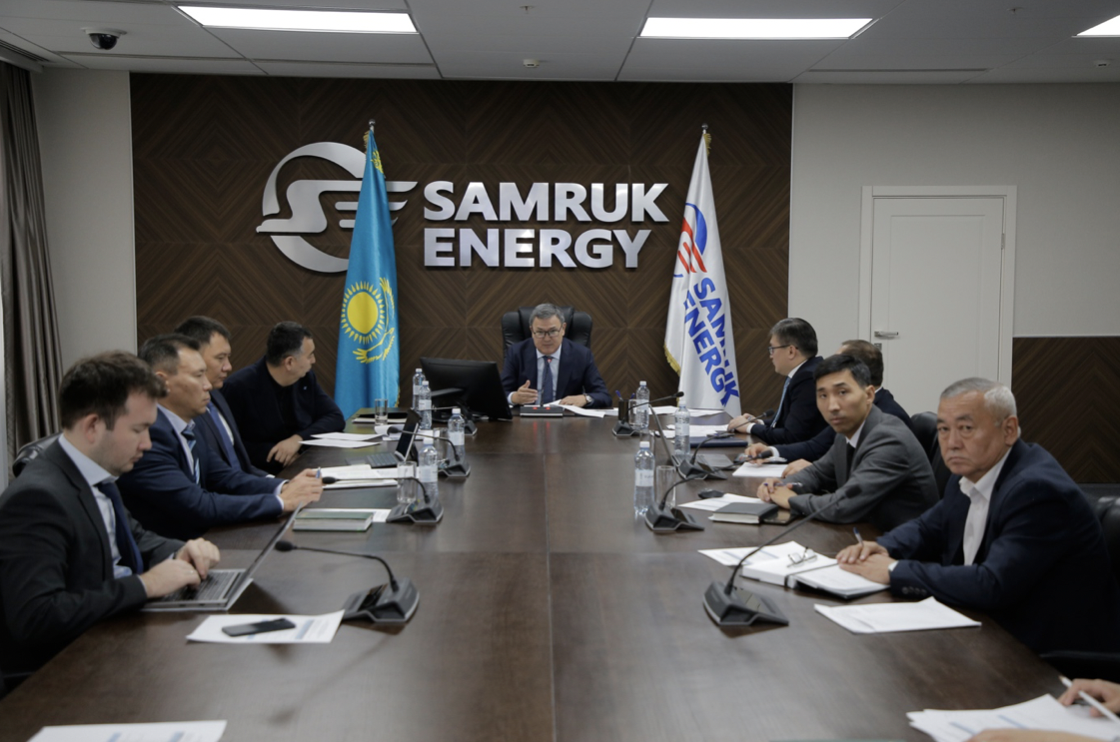 Samruk-Energy's head instructs subsidiary chief executive officers to focus on occupational safety