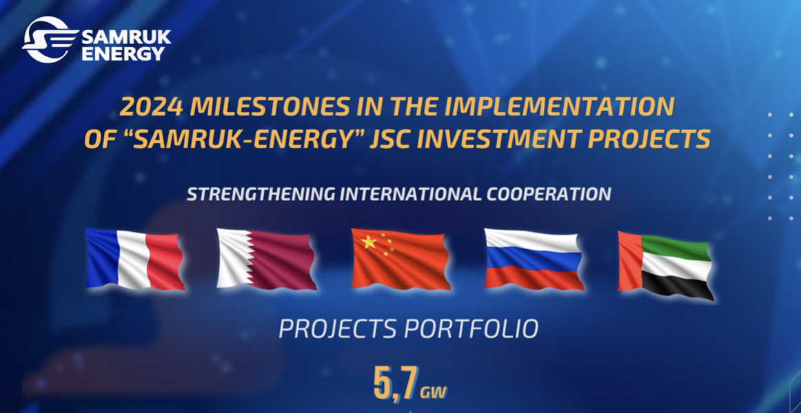 2024 key events as part of the implementation of “Samruk-Energy” JSC Group investment projects