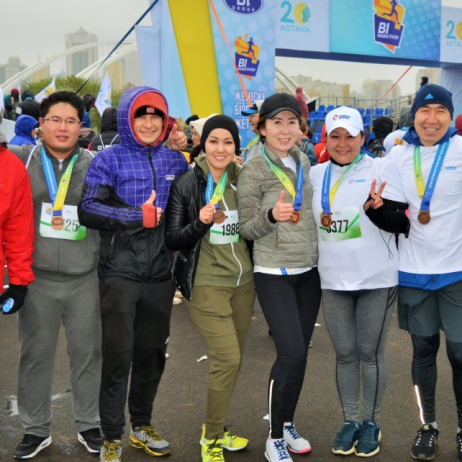 Сотрудники Самрук-Энерго пробежали BI Marathon-2018